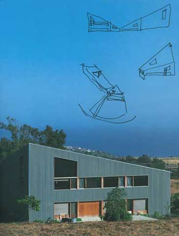 Фрэнк Гери (Frank Gehry): Ronald Davis Studio/Residence, Malibu, CA, USA, 1971-1972